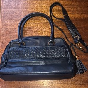 Navy Hand purse